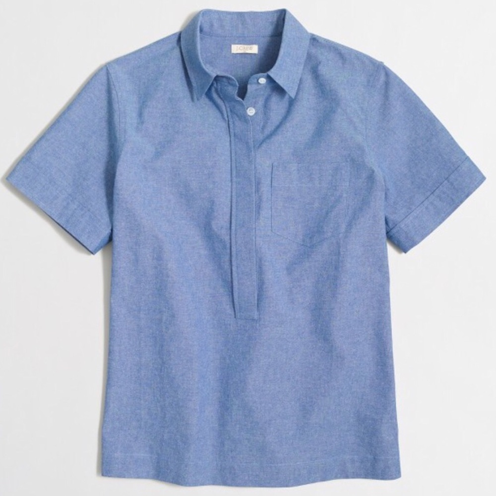 J.Crew women’s Chambray Top